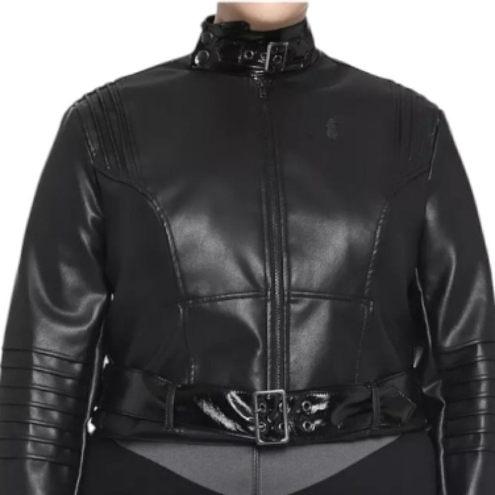 Hot Topic Batman Faux Leather Motorcycle Jacket